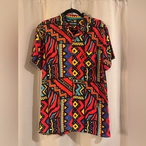 Men’s Reason Button Up Top